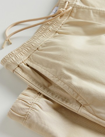 Pantaloni Reserved, crem