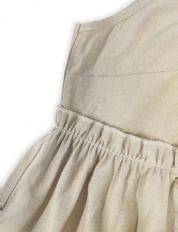 Rochie scurta SHEIN, crem Crem