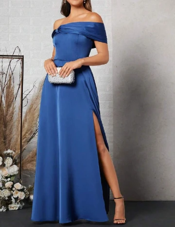 Rochie lunga SHEIN, albastru