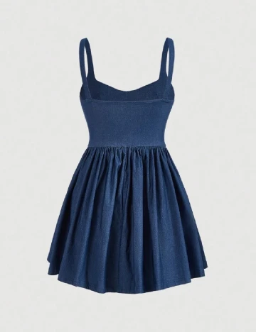 Rochie scurta SHEIN, albastru