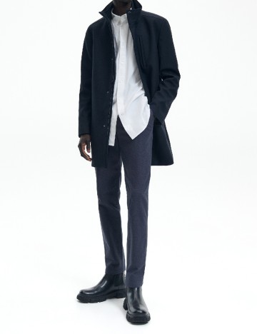 
						Pantaloni Reserved, bleumarin