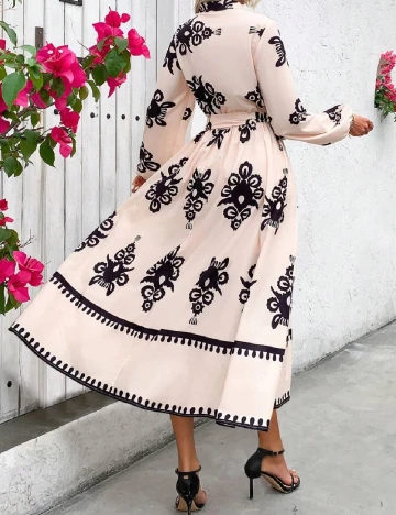 Rochie medie SHEIN, crem