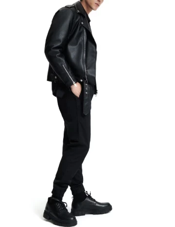 Pantaloni Reserved, negru
