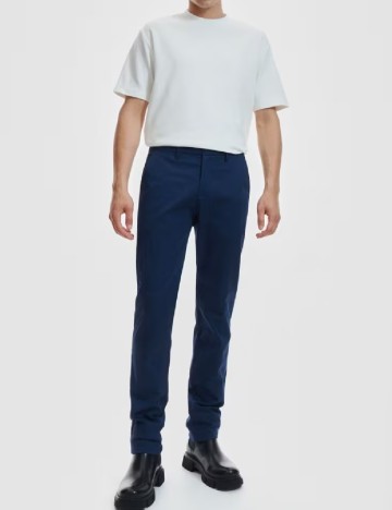 
						Pantaloni Reserved, bleumarin