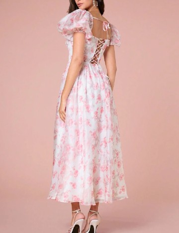 Rochie lunga SHEIN, floral print