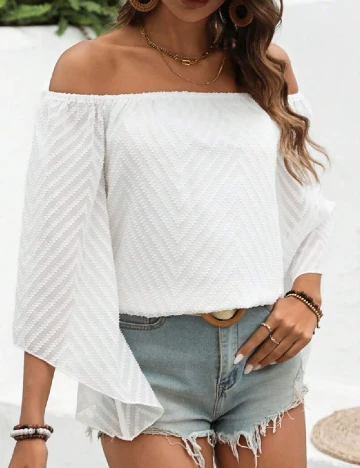 Bluza SHEIN, alb