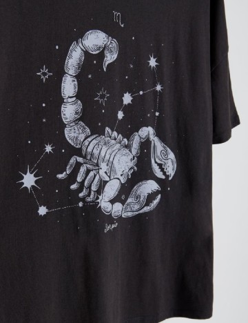 Tricou Reserved, gri inchis