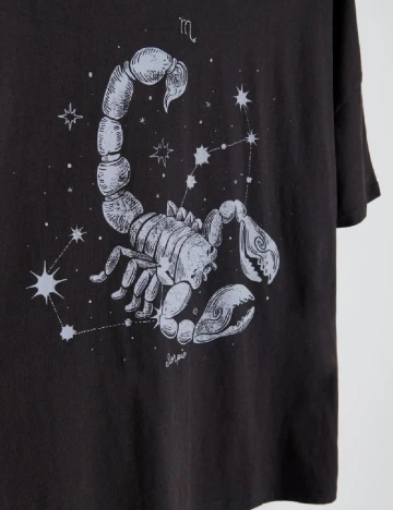 Tricou Reserved, gri inchis