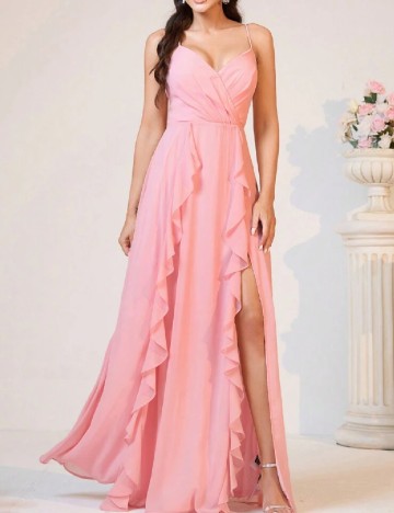 Rochie lunga SHEIN, roz