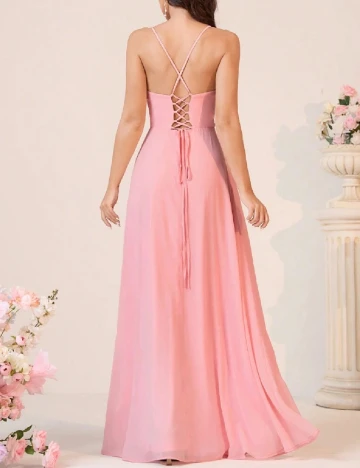 Rochie lunga SHEIN, roz Roz