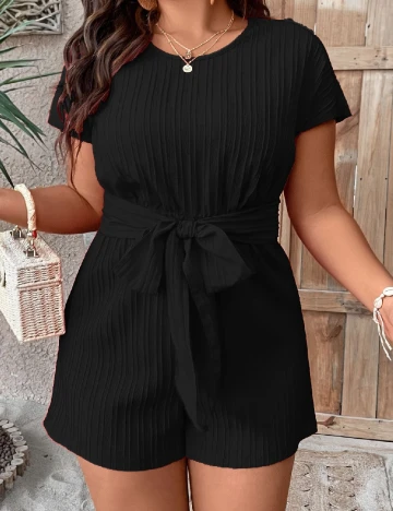 Salopeta SHEIN CURVE, negru