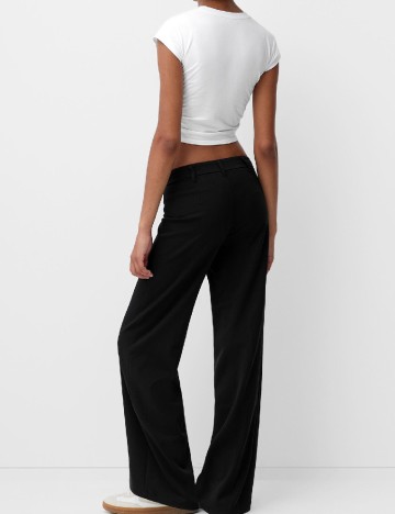 Pantaloni Bershka, negru