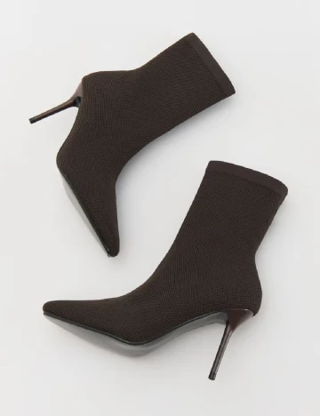 Botine Reserved, maro Maro