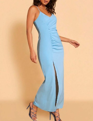 
						Rochie lunga SHEIN, albastru