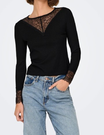 Bluza Jacqueline de Yong, negru