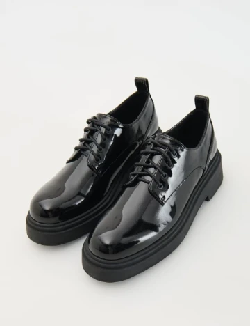 Pantofi Reserved, negru