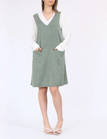 Rochie scurta Vero Moda, verde