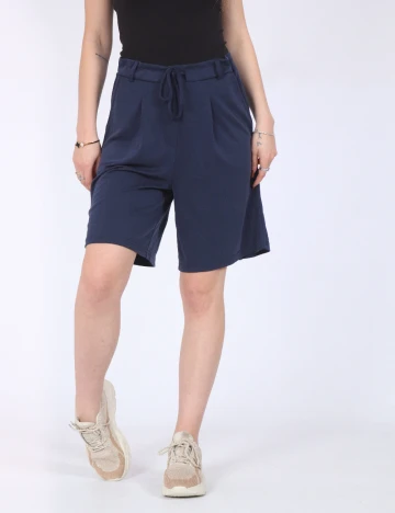 Pantaloni scurti Jacqueline de Yong, bleumarin