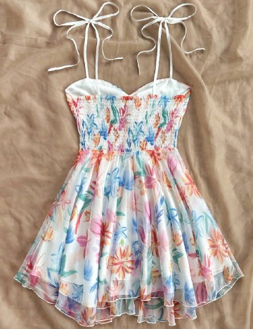 Rochie scurta SHEIN, mix culori