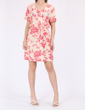 Rochie scurta Jacqueline de Yong, crem