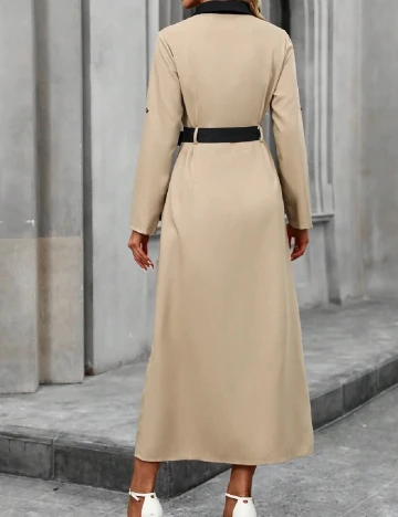 Rochie lunga SHEIN, crem