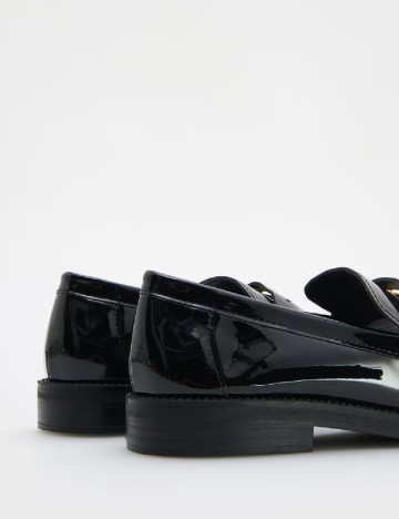 Mocasini Reserved, negru