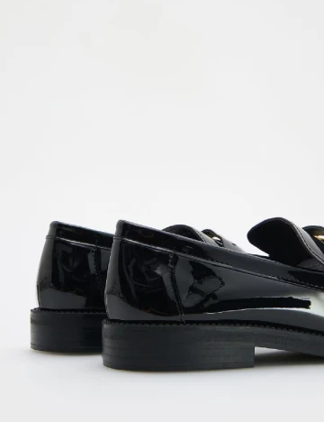 Mocasini Reserved, negru