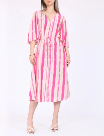 Rochie medie Vero Moda, roz