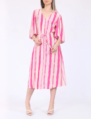 Rochie medie Vero Moda, roz