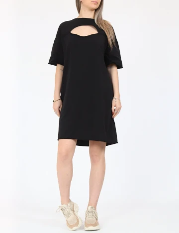 Rochie scurta Noisy May, negru