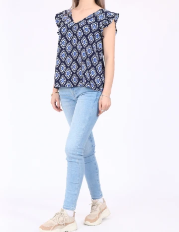 Bluza Only, albastru Albastru