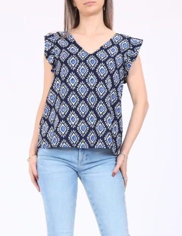 Bluza Only, albastru Albastru