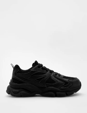 Adidasi Reserved, negru