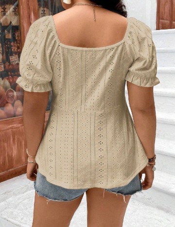 Bluza SHEIN CURVE, crem