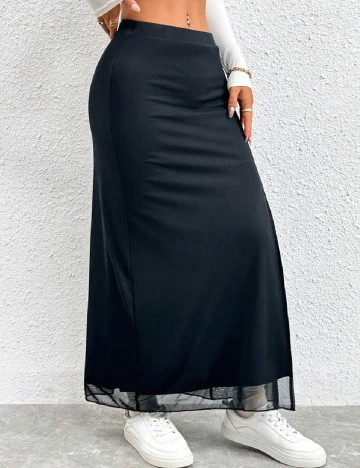 Fusta SHEIN, negru