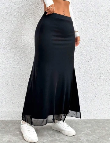 Fusta SHEIN, negru