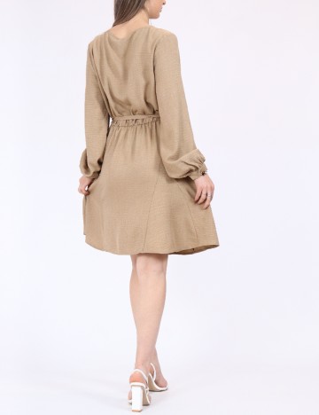 Rochie scurta Vero Moda, maro