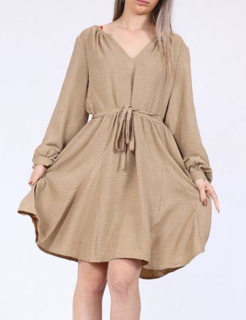 Rochie scurta Vero Moda, maro