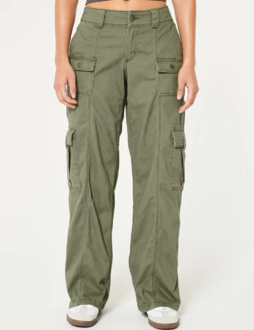 Pantaloni Hollister, verde