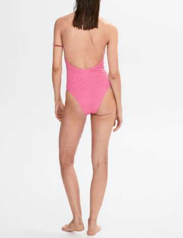 Costum de baie Mango, roz