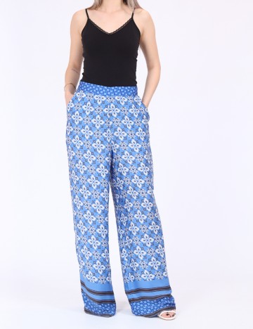 
						Pantaloni Vero Moda, albastru