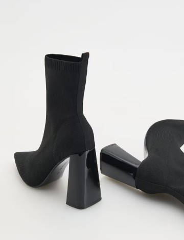 Botine Reserved, negru