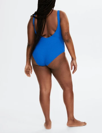 Costum de baie Mango Violeta, albastru