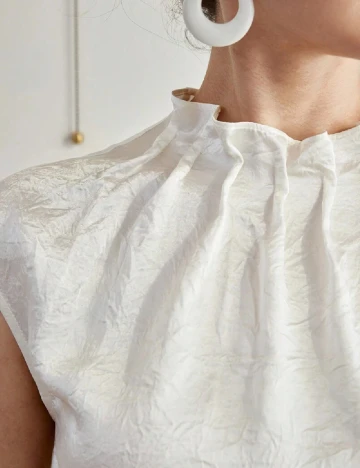 Bluza MOTF, alb