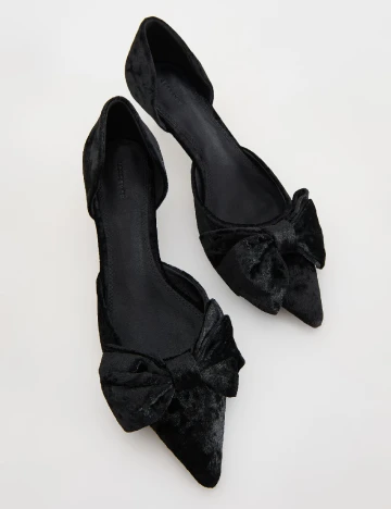 Pantofi Reserved, negru Negru