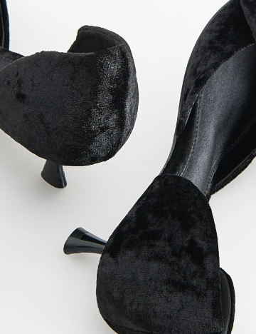 Pantofi Reserved, negru Negru