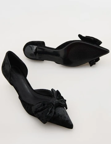Pantofi Reserved, negru Negru