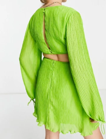 Rochie scurta ASOS, verde