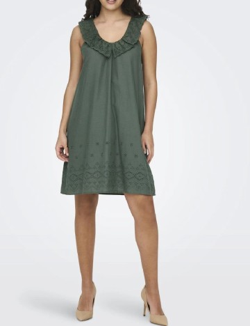 Rochie scurta Jacqueline de Yong, verde