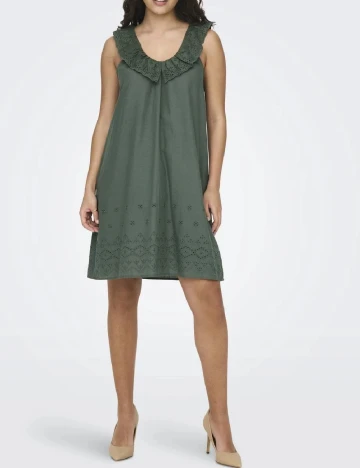 Rochie scurta Jacqueline de Yong, verde